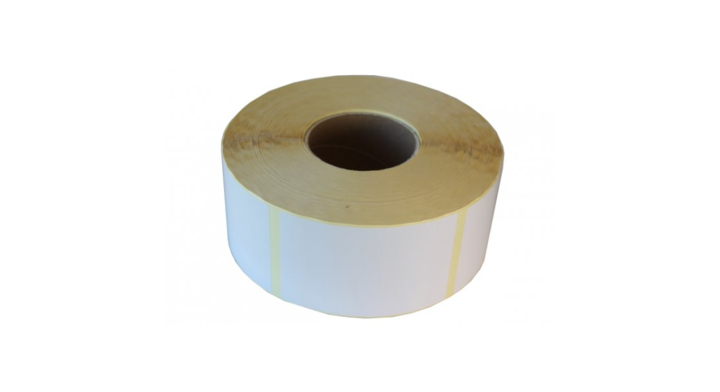 Etiket, thermo top papier, 100x80mm, permanent (2000 stuks)