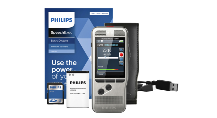 Dicteerapparaat philips pocket memo dpm 7200/02(dpm7200/02)