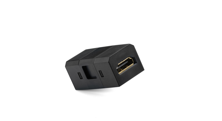 Filex, QI Power-Spot HDMI module, zwart