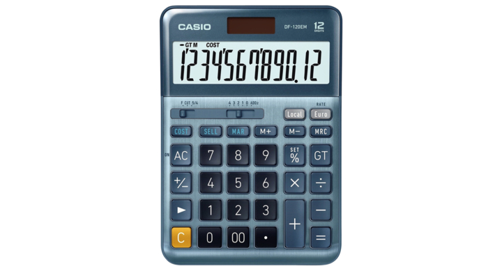 Rekenmachine casio df-120em(df-120em)