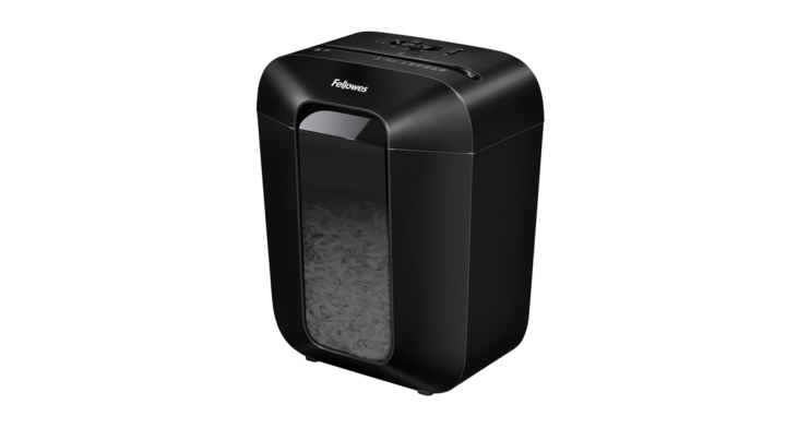 Papiervernietiger fellowes lx50 4x37mm zwart 4406001