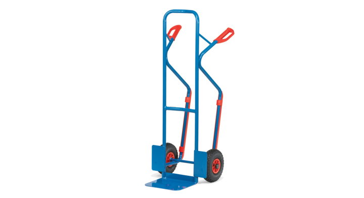Steekwagen hoogte 1300 steekbreedte 320, Rubber banden
