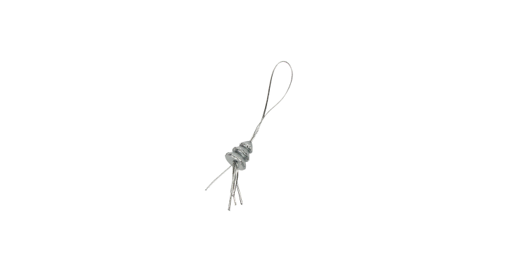 Kerstdeco, kerstboompje, 20mm, zilver (50 stuks)