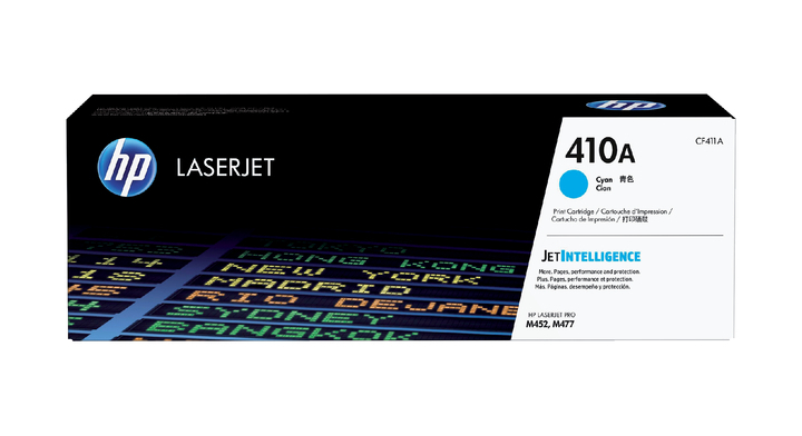 Tonercartridge hp 410a cf411a 2.3k blauw(cf411a)
