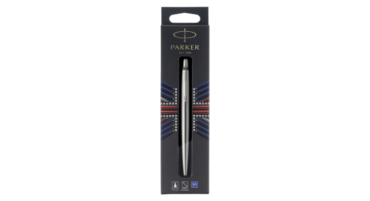 Balpen parker jotter steel ct(1953205)