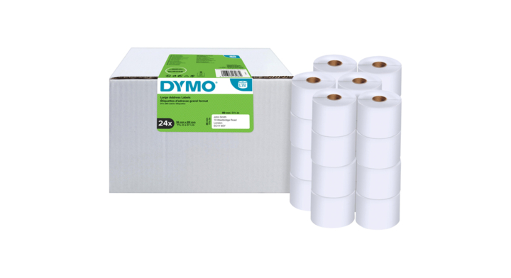 Etiket dymo 13187 labelprint eurolabel 36x89mm eco, 6240st
