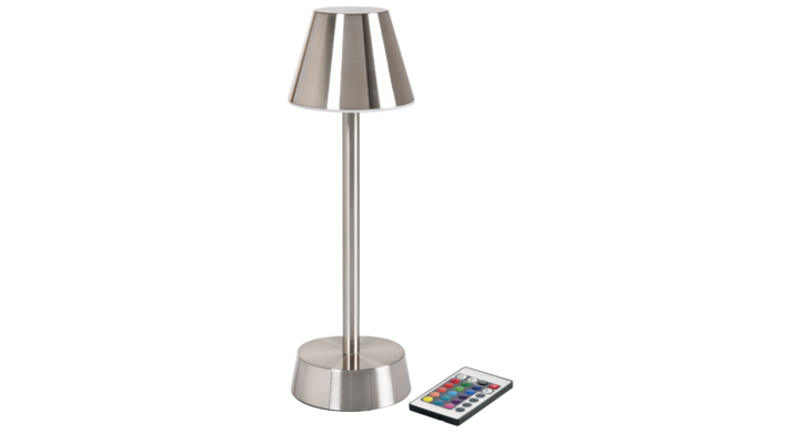 Duni Tafellampen | Oplaadbare Lamp | Cordless | Zelda | Silver | 208759 (6 stuks)