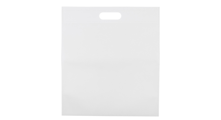 Draagtas, non-woven, 40x45cm, greep gestanstwit (400 stuk)