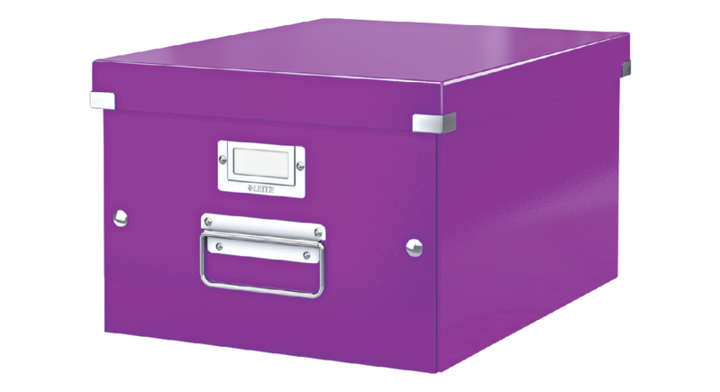 Opbergbox leitz click&store 265x188x335mm paars(60440062)