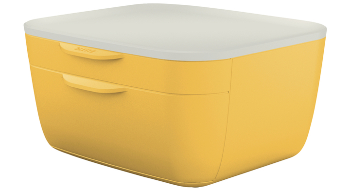 Ladenblok leitz cosy 2 laden geel(53570019)