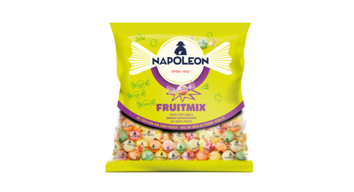 Snoep napoleon fruitmix zak 1kg(32550)