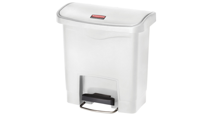 Rubbermaid, Slim Jim container, 15 liter, wit, VB 223989