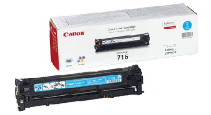 Tonercartridge canon 716 blauw