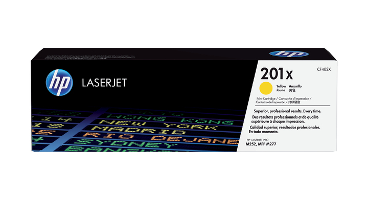Tonercartridge hp 201x cf402x 2.3k geel(cf402x)