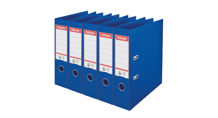 Ordner esselte no 1 power pp 75 mm blauw(162550)  5 st