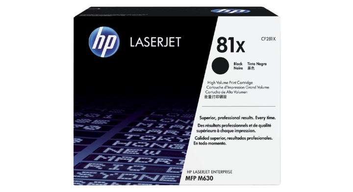 Tonercartridge hp cf281x 81x 25k zwart(cf281x)