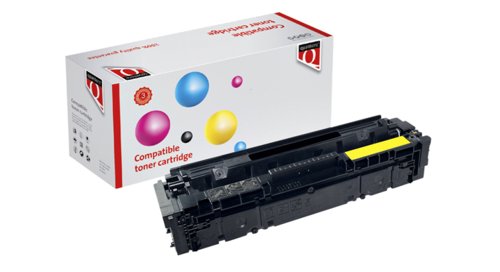 Tonercartridge Quantore alternatief tbv hp 203a cf542a 1.3k geel(k18115pr)