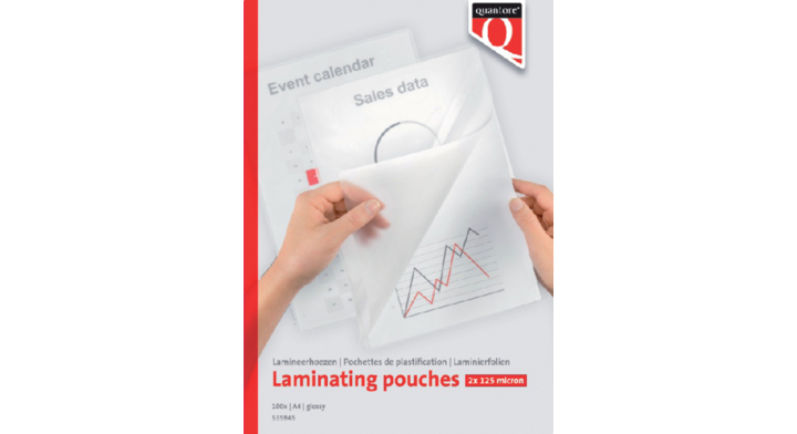 Lamineerhoes quantore a4 216x303mm 125micron