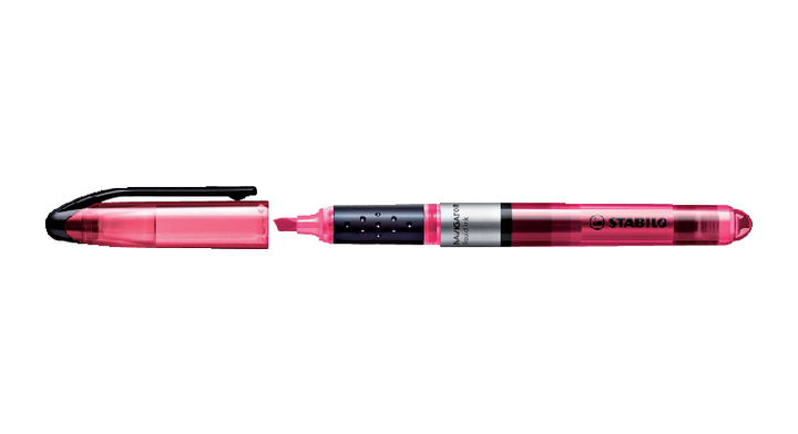 Markeerstift stabilo navigator roze