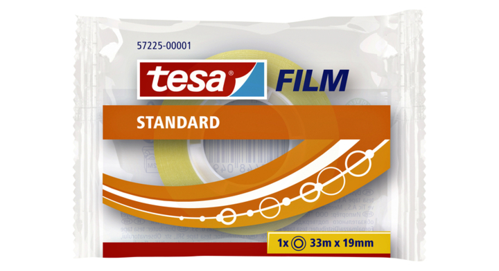 Plakband tesa film standaard 33mx19mm(57225-00001-00)