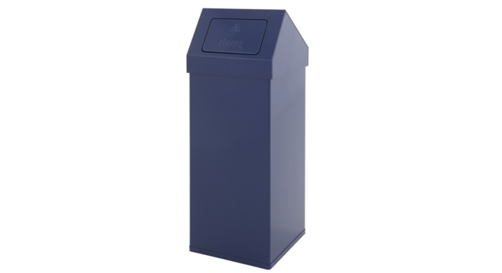 Carro-Push, afvalbak, 110 liter, blauw, VB 920110