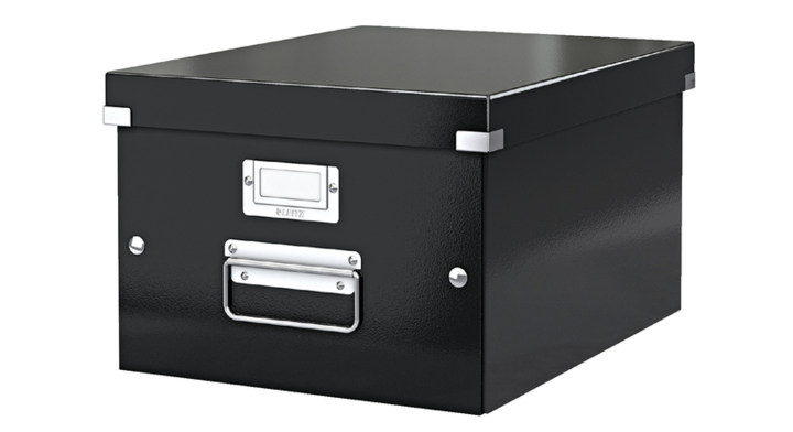 Opbergbox medium ltz click & store zwart(60440095)