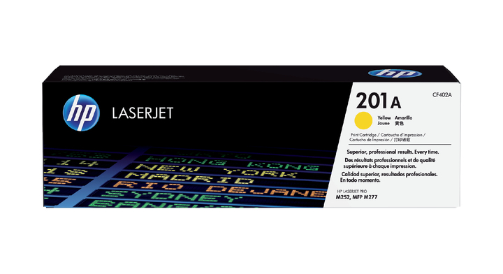 Tonercartridge hp 201a cf402a 1.4k geel(cf402a)