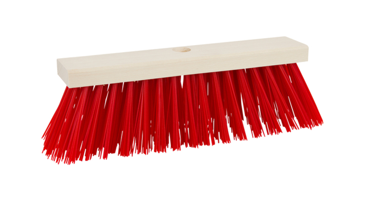 Cleaninq, straatbezem, 30cm, recht blok, 121020 (1 stuk)