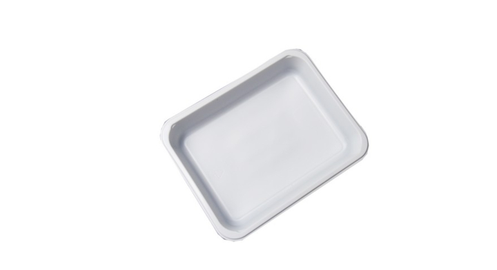Menuschaal, PP, 227x178x50mm, 3 vak, wit (360 stuks)