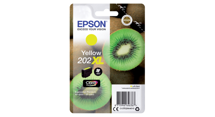 Inkcartridge epson 202xl t02h44 geel xl(2888132)