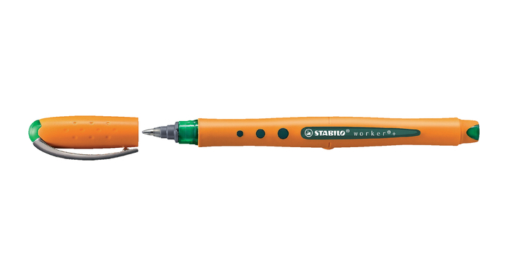 Rollerpen stabilo bionic worker groen
