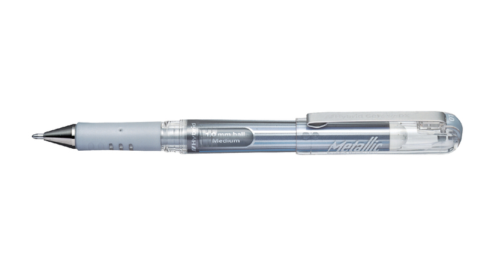 Gelschrijver pentel k230m zilver
