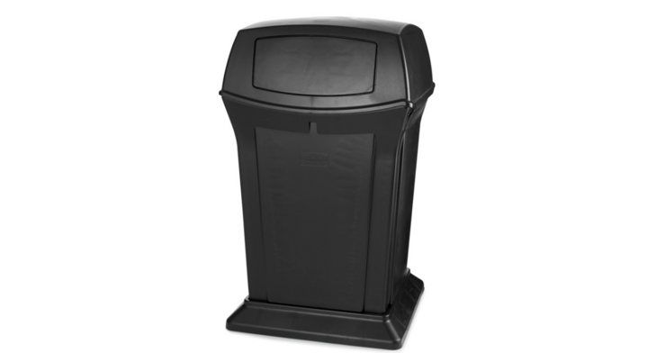 Rubbermaid Ranger, afvalbak, 170 liter, zwart, VB 009171