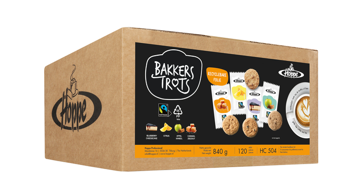 Koekjes hoppe bakkers trots fairtrade koekjesmix(hc504)