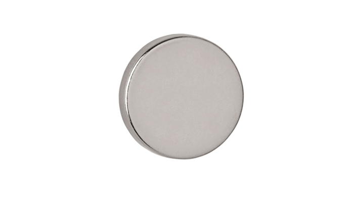 Magneet maul neodymium rond 15x3mm 3.2kg 10st