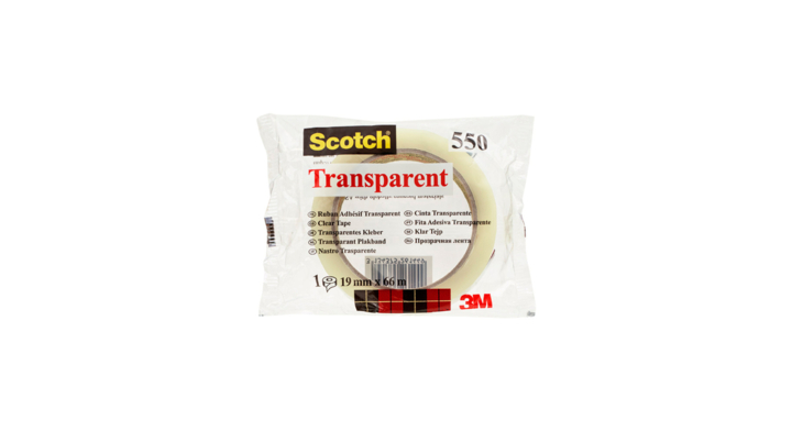 Plakband 3m scotch 550 19mmx66m