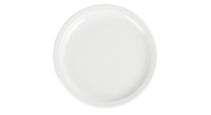 Bord olympia whiteware 23 cm doos 12 stuks wit(cb489)