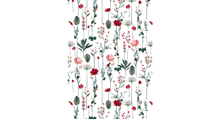 Cadeaupapier, 50cm x 250m, K602046/1, Romantic Floral
