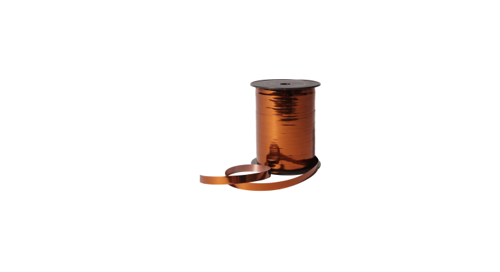 Krullint 10mm x250mtr 28 Metalic Bruin
