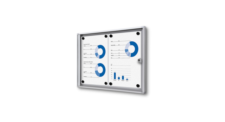 Vitrinebord Quantore indoor economy 2x a4(scxs2xa4)