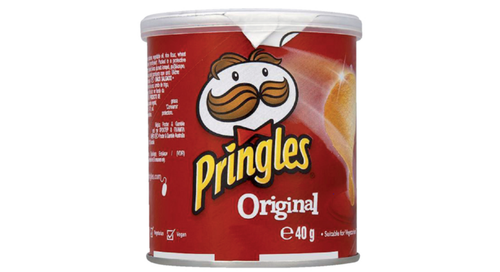 Pringles, chips, 40 gram, original, 295351 (1 koker)