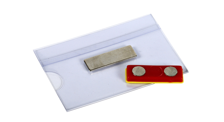 Badge opus 2 90x54mm magnetisch(121268)