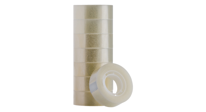 Plakband quantore 19mmx33m kleine kern