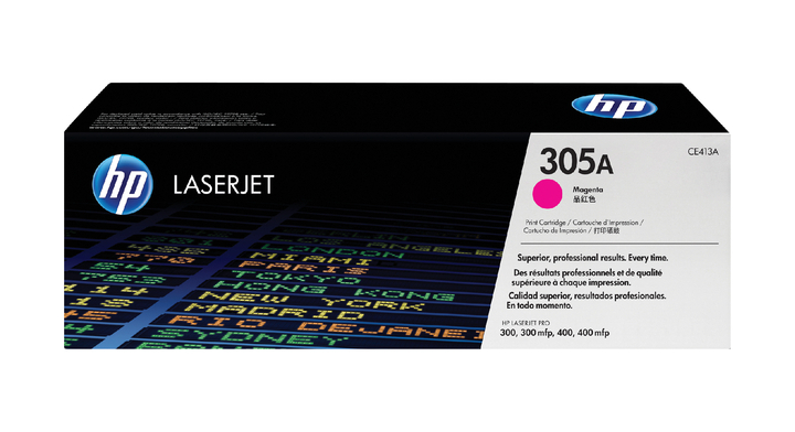 Tonercartridge HP CE413A 305A rood