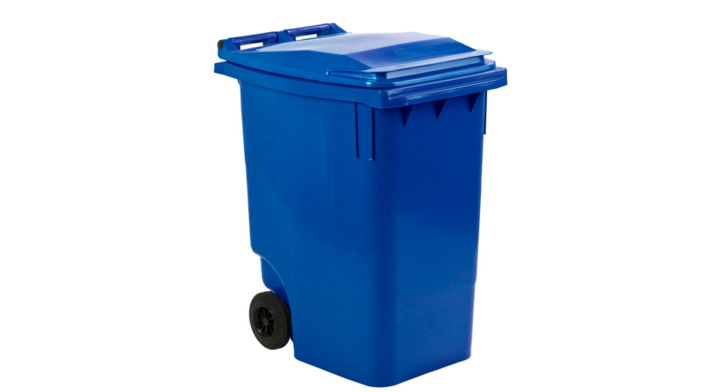 Rolcontainer, 360 liter, blauw, VB 360000