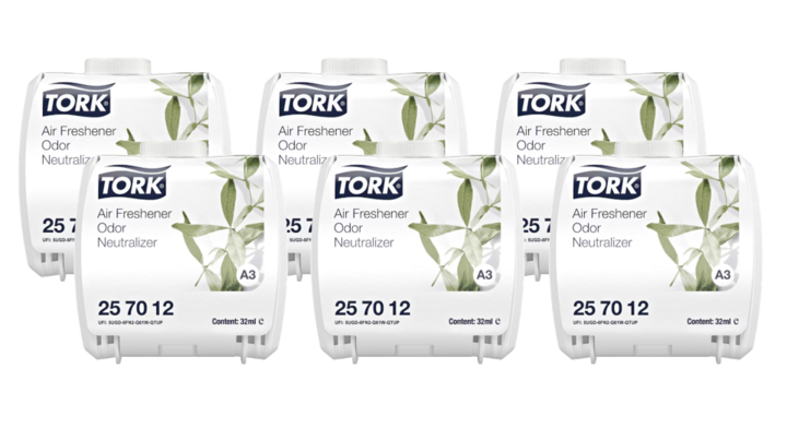 Tork Premium | Constante Luchtverfrisser | 32ml | A3 | Geurneutraliserend | 257012 (6 stuks)
