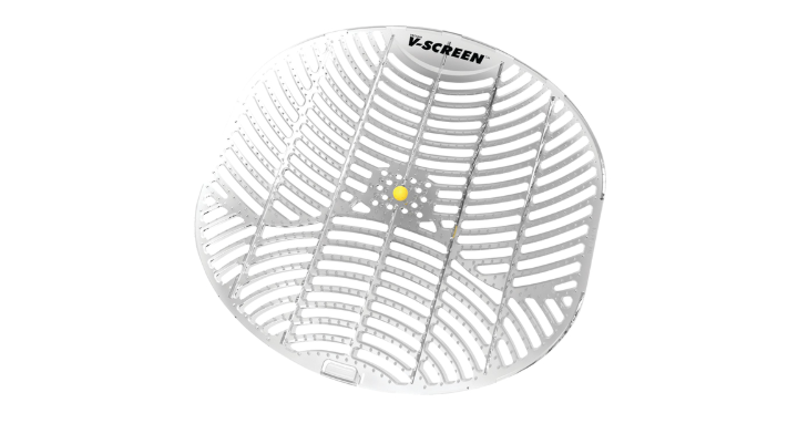 V-SCREEN | Urinoirmat | Citrus Mango | Lichtgrijs (1 stuk)