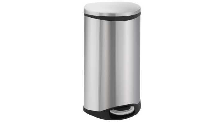 Shell Bin EKO, pedaalemmer, 30 liter, mat RVS, VB 921830