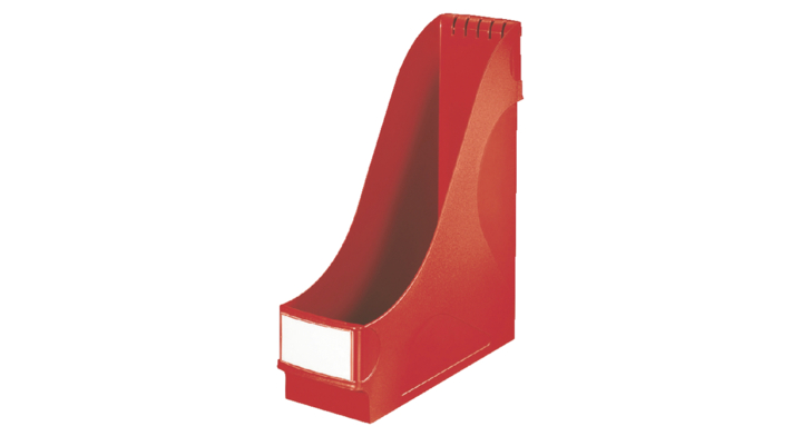 Tijdschriftcassette leitz 2425 a4 hoog rood