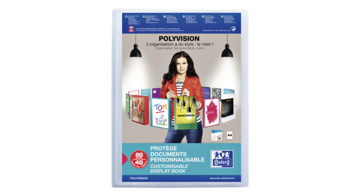 Showalbum elba polyvision 40 tas transparant(058034-17)